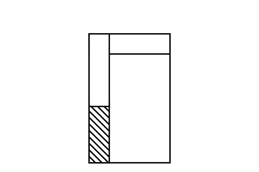Modulsofa Bowie Club – Récamière links (mit Holzplatte)